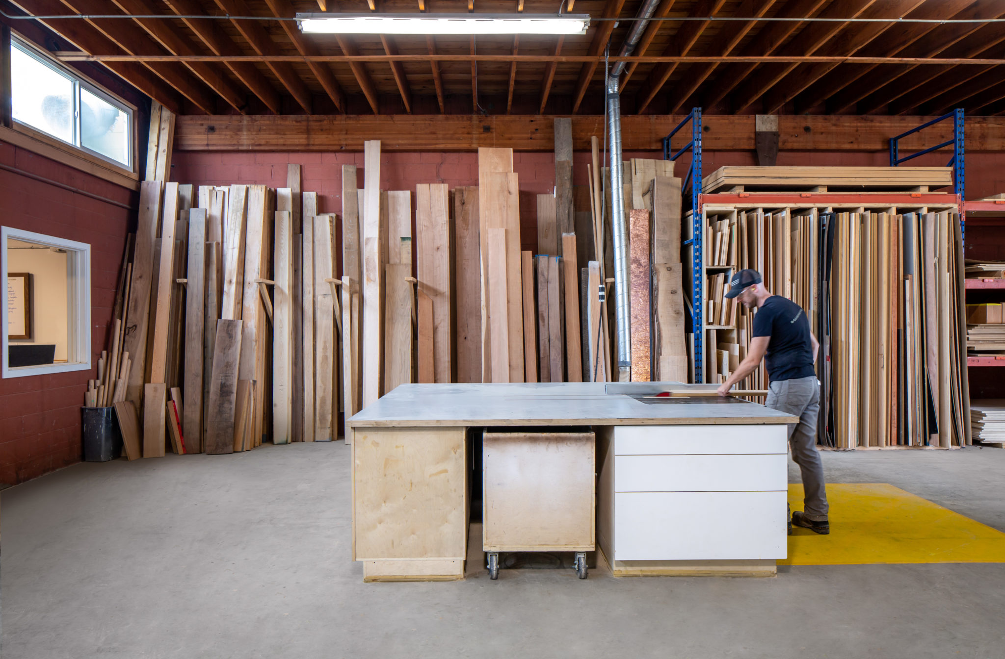 The Workshop for Custom Millwork at Pacific Solutions Contracting in Vancouver