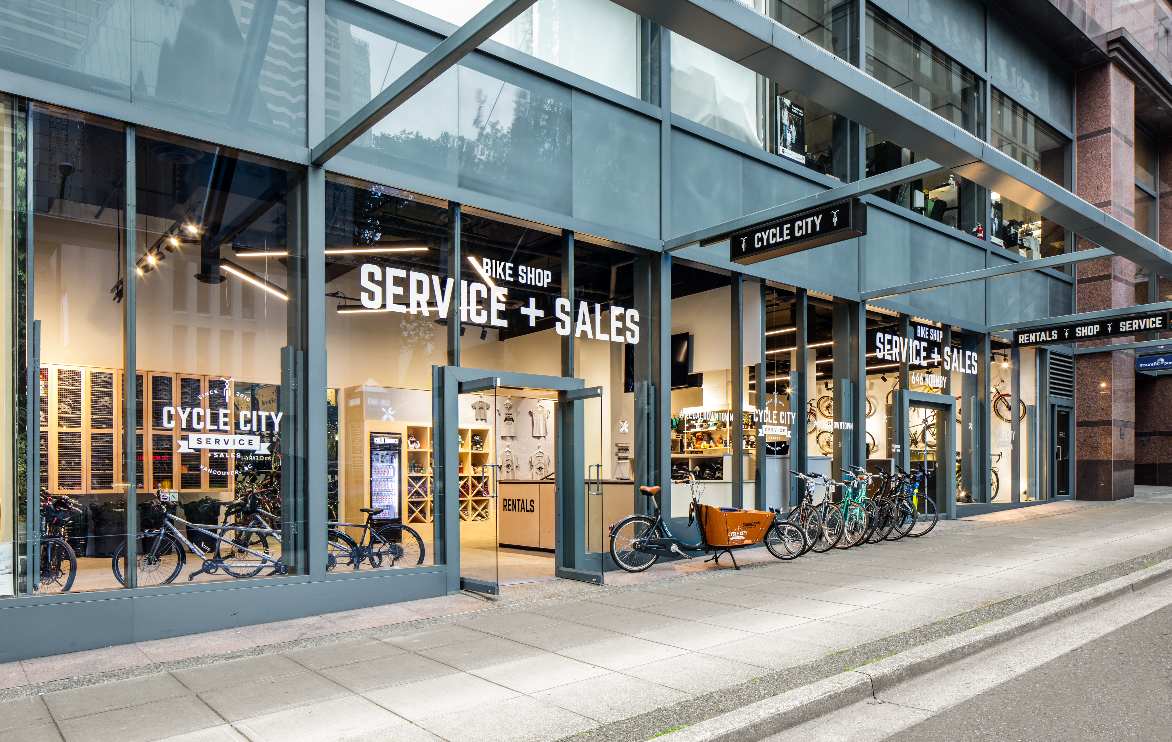 Cycle City Retail Store - Project by Pacific Solutions Contracting