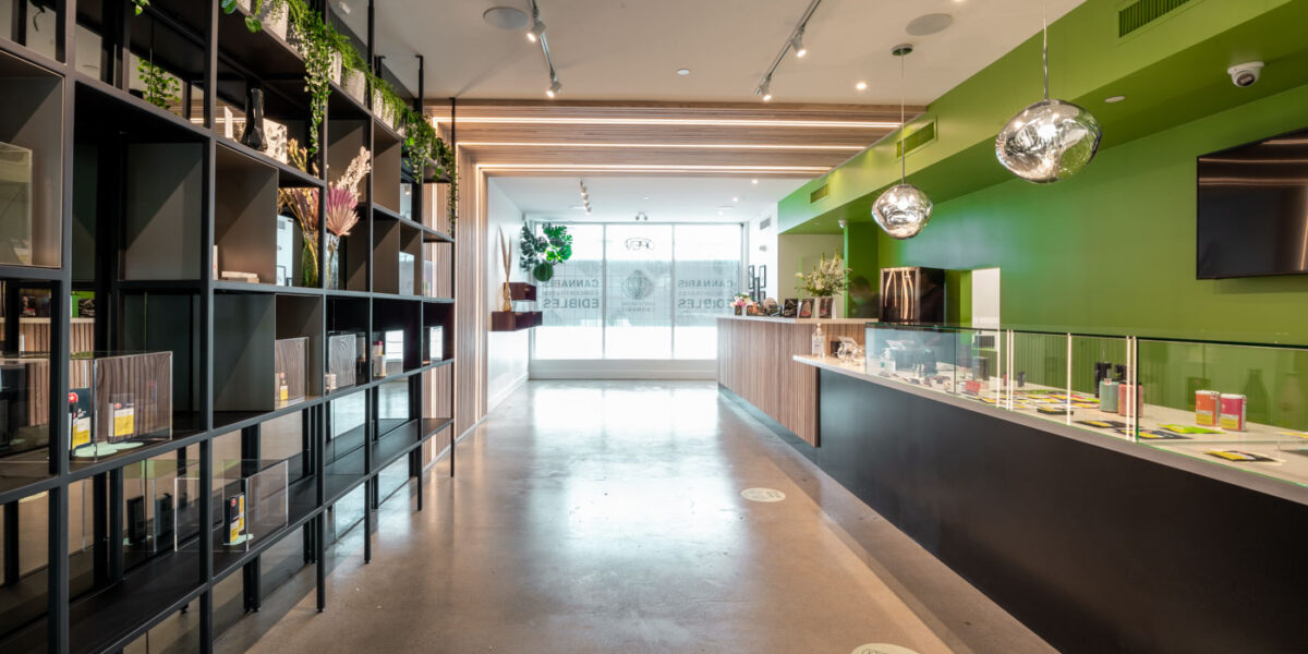 North Shore Cannabis Retail Store | Made by Pacific Solutions Contracting